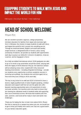 OCSI Connections – Okinawa Christian School International